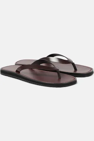 The Row Sandalen City aus Leder