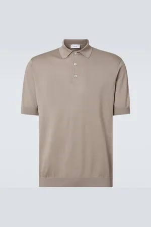 LARDINI Polohemd aus Baumwolle