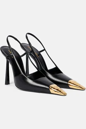 Saint Laurent Slingback-Pumps Jeanne 110 aus Leder