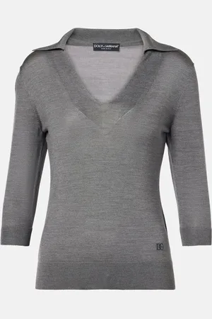 Dolce & Gabbana Polopullover aus Seide