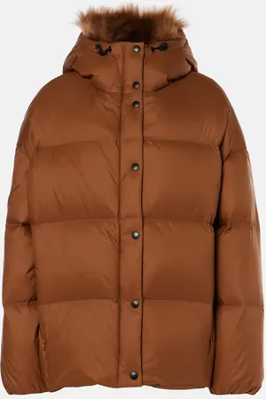 YVES SALOMON Daunenjacke mit Shearling