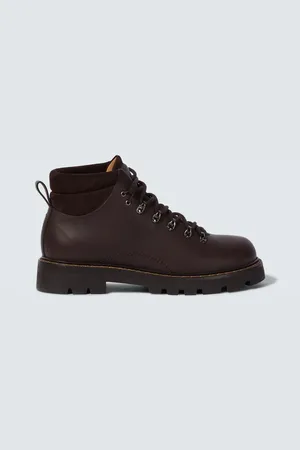 Loro Piana Schnürstiefel Beinn Walk aus Leder