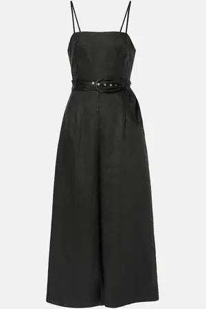 ZIMMERMANN Midikleid aus Leinen