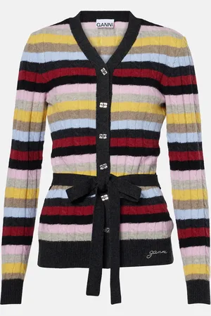 Ganni Cardigan aus einem Wollgemisch