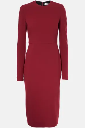 Victoria Beckham Midikleid aus Crêpe