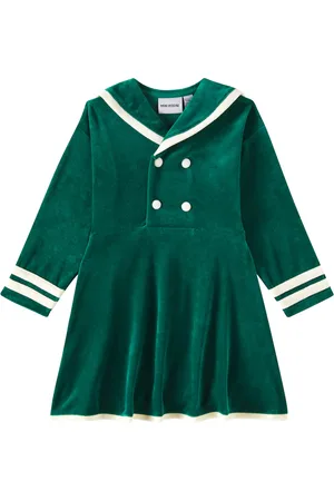 Mini Rodini Kleid Sailor aus Baumwolle