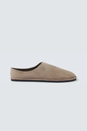 Auralee Slip-Ons aus Veloursleder