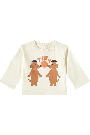 Tiny Cottons Baby Top Tiny Dogs aus Baumwolle