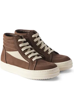 Rick Owens High-Top Sneakers Vintage aus Leder