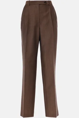 The Row Gerade Hose Norbert aus Mohair und Wolle
