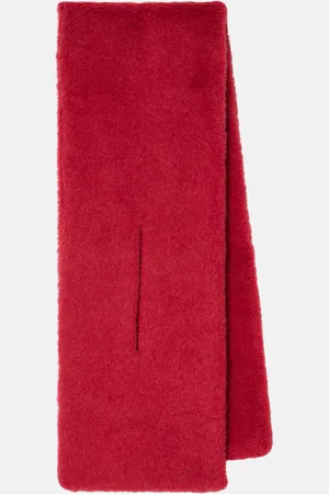 Max Mara Schal Full aus Teddyfleece