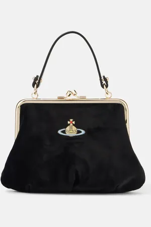 Vivienne Westwood Tote Granny Frame Orb aus Samt