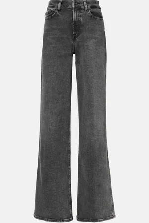 7 for all Mankind High-Rise Wide-Leg Jeans