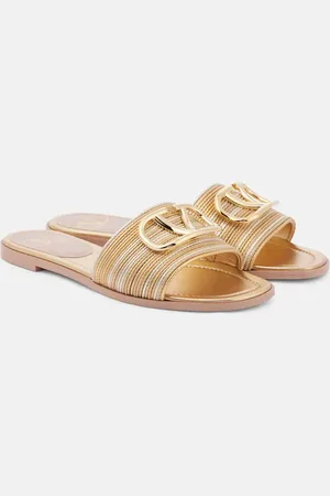 VALENTINO GARAVANI Pantoletten VLogo Signature aus -Leder
