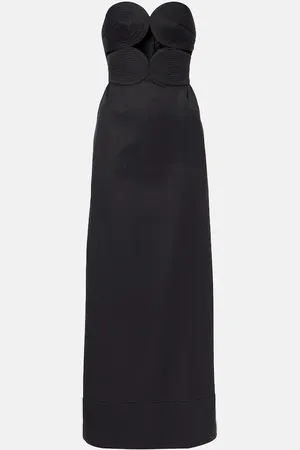 Adriana Degreas Maxikleid aus einem Baumwollgemisch