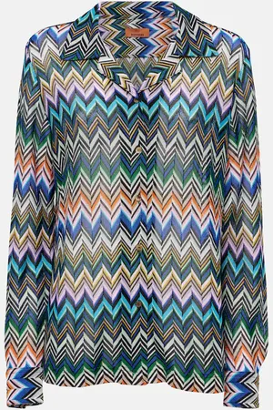 Missoni Hemd aus Häkelstrick