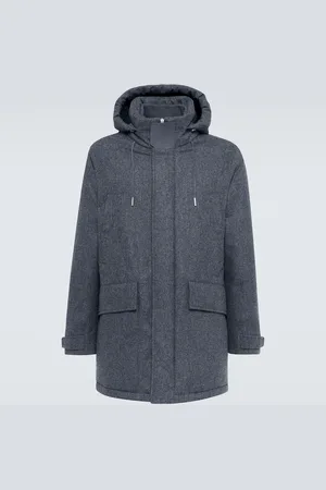 Ermenegildo Zegna Daunenmantel aus Wolle