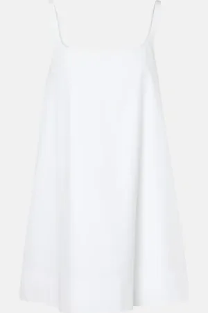 WARDROBE.NYC Minikleid aus Baumwolle