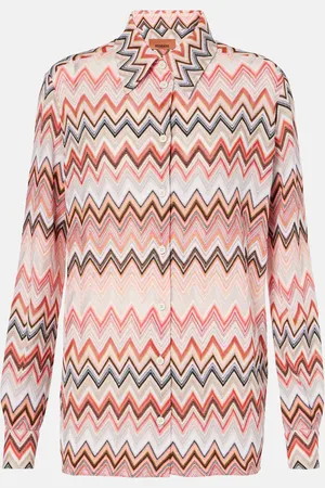 Missoni Hemd aus Häkelstrick