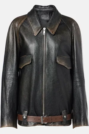 Prada Lederjacke