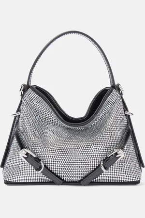 Givenchy Schultertasche Voyou Nano mit Kristallen