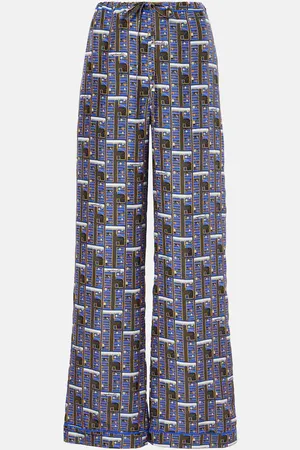 Burberry Gerade Hose aus Seide