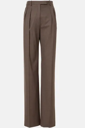 Loro Piana Weite Hose Chad aus Schurwolle