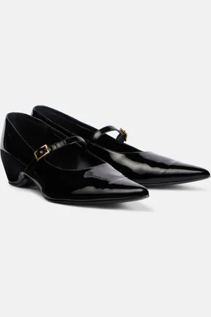 Khaite Mary-Jane-Ballerinas Sybil aus Lackleder