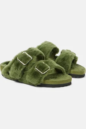 Birkenstock Sandalen Arizona aus Shearling