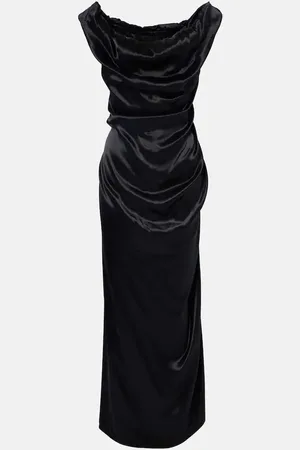 Vivienne Westwood Midikleid Ginny aus Satin