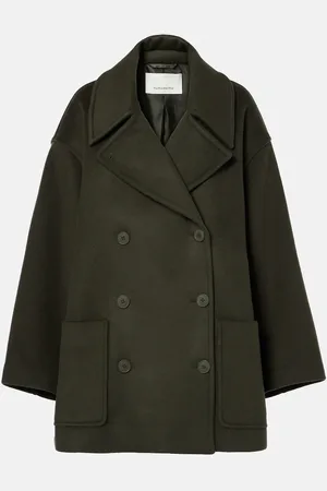 The Frankie Shop Oversize-Cabanjacke Marian aus einem Wollgemisch