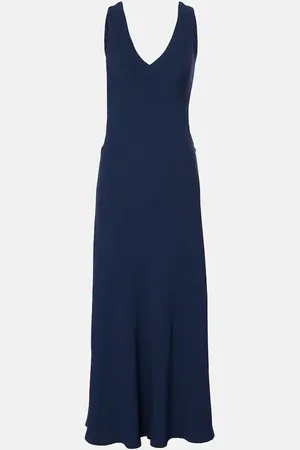 ASCENO Maxikleid Bordeaux