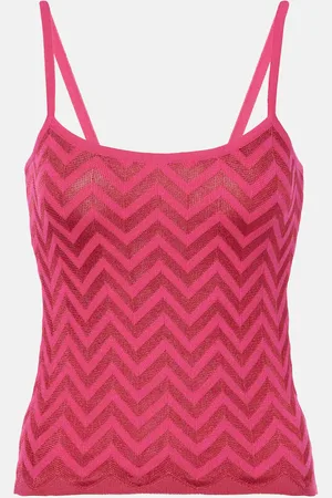 Missoni Top aus Häkelstrick