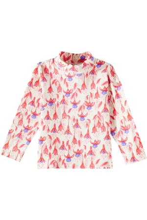 Mini Rodini Top Fuchsia aus einem Baumwollgemisch