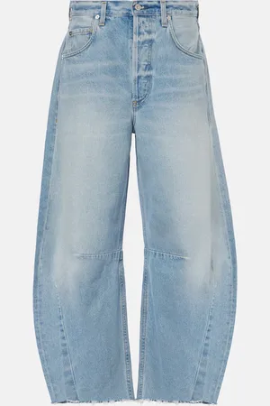 Citizens of Humanity Low-Rise Barrel Jeans Horseshoe