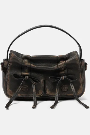 Acne Studios Schultertasche Micro aus Leder