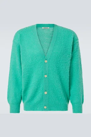 Auralee Cardigan aus Kaschmir, Wolle und Seide