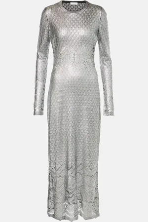 Paco rabanne Maxikleid aus Häkelstrick