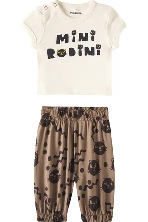 Mini Rodini Baby Set Cats aus T-Shirt und Jogginghose