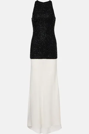 Staud Verzierte Robe Gabrielle aus Crêpe
