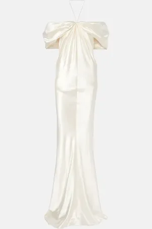 Danielle Frankel Bridal Off-Shoulder-Robe Cleo