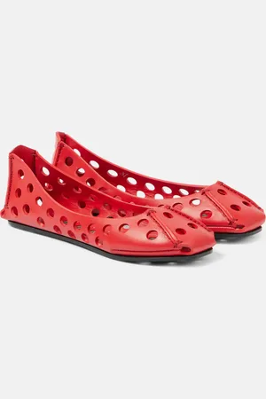 Alaïa Alaïa Ballerinas Perfo aus Leder