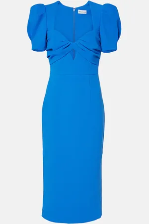 Rebecca Vallance Midikleid Antonella aus Crêpe