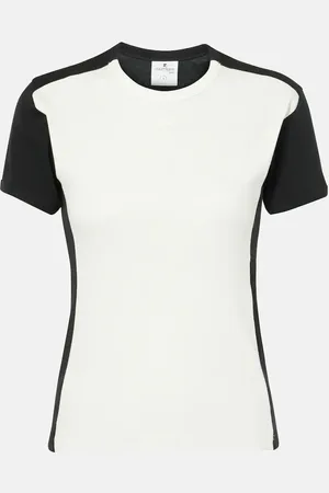 Courrèges Courrèges T-Shirt aus Baumwoll-Jersey