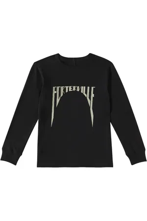 Rick Owens Bedrucktes T-Shirt aus Baumwoll-Jersey