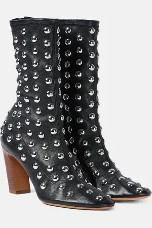 Khaite Verzierte Ankle Boots Apollo 85 aus Leder