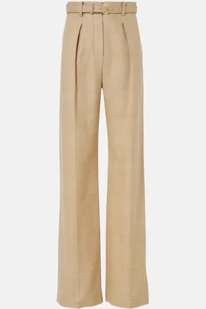 Loro Piana Weite Hose Edward aus Seide