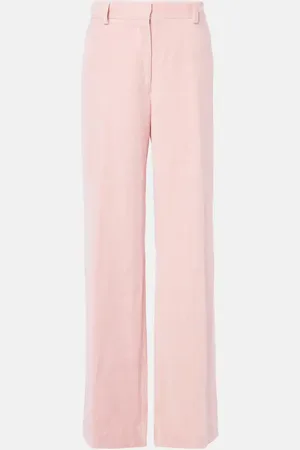 DRIES VAN NOTEN Weite Hose aus Baumwolle und Hanf