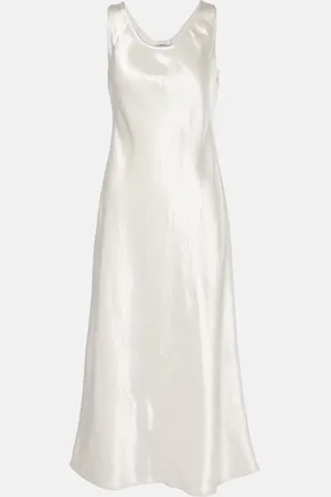 Max Mara Midikleid Talete aus Satin
