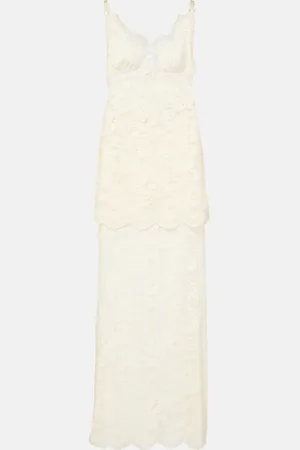 Paco rabanne Maxikleid aus Spitze